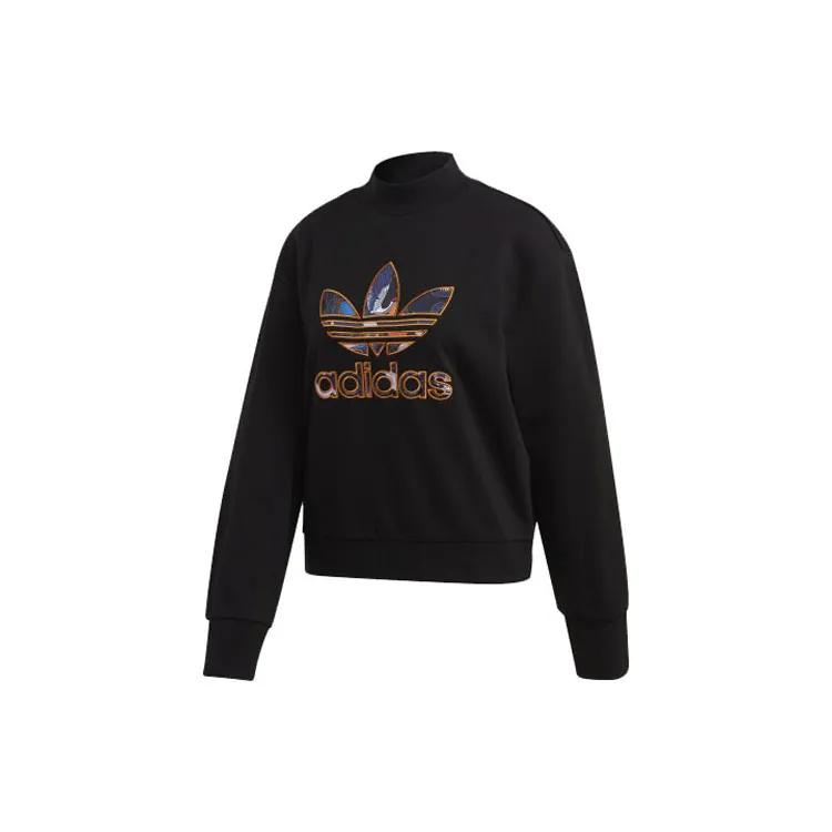 adidas Originals Толстовка женская черная (унисекс) Толстовки FU1759
