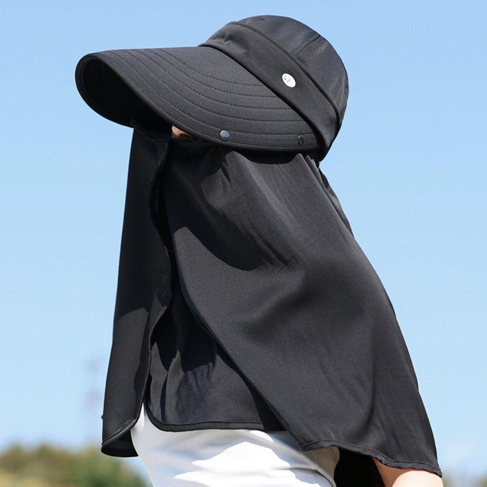 Шляпа для альпинизма с широкими полями, защита от УФ-лучей, женская шляпа от солнца, повседневная шаль, шляпа рыбака, лето