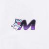 LINE FRIENDS BT21 MANG Space Wapen White Short Sleeve T -shirt