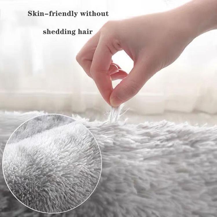 Новый толстый ковер для гостиной, плюшевый ковер, детская спальня, пушистые напольные ковры, оконные прикроватные коврики для домашнего декора, мягкий бархатный коврик