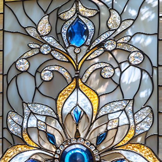 Пленка для приватности окон, блокирующая солнце, витражная, с цветочными узорами, съемная, статическая, для гостиной, спальни, кухни