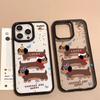 Акриловый чехол для телефона для iPhone 11 12 13 14 Pro 12 14 16 Pro Max для Samsung A16 A36 A56 S24 FE Высококачественный расписной противоударный чехол для мобильного телефона