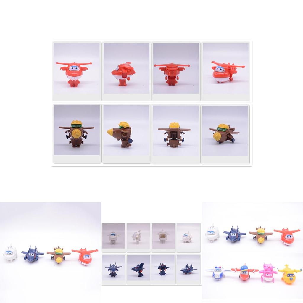 Игрушки Супер Крылья Мини Самолеты Разноцветные Трансформирующиеся Самолеты Роботы Подарки Для Детей**
