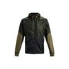 Color Block Zip Up Hooded Training Jacket Men Jacket Green 1345405-310