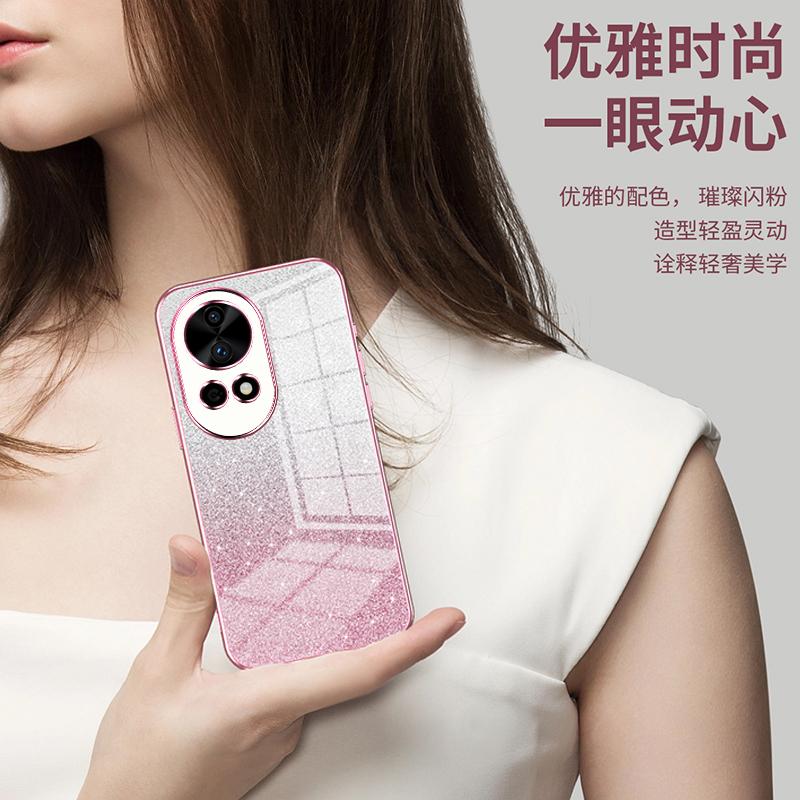 Роскошный блестящий чехол с градиентным покрытием для Xiaomi POCO X6 X5 X4 X3 Pro Mi 12 13 11 Lite 5G NE 11T 12T 13T 14 Pro, мягкий чехол