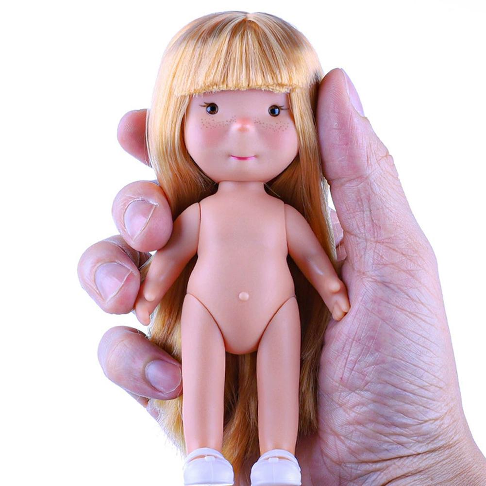 Кукла-сладкий картофель Миа, набор BJD, милая девочка, 14 см, с цельным телом, компактный размер для удобной игры и коллекционирования, трансграничный