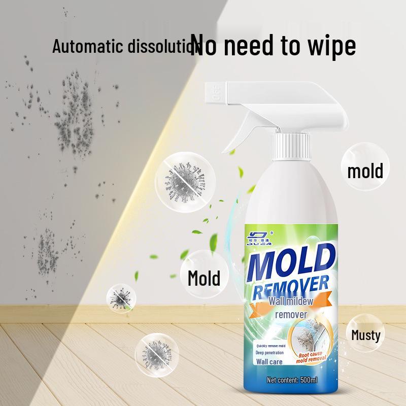 Household Mold Remover Spray - Anti-Mold Stain Cleaner for Walls