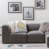 Chickpea Bird Square Pillowcase Polyester Linen Velvet Creative Zip Decor Throw Pillow Case Car Cushion Case 45X45
