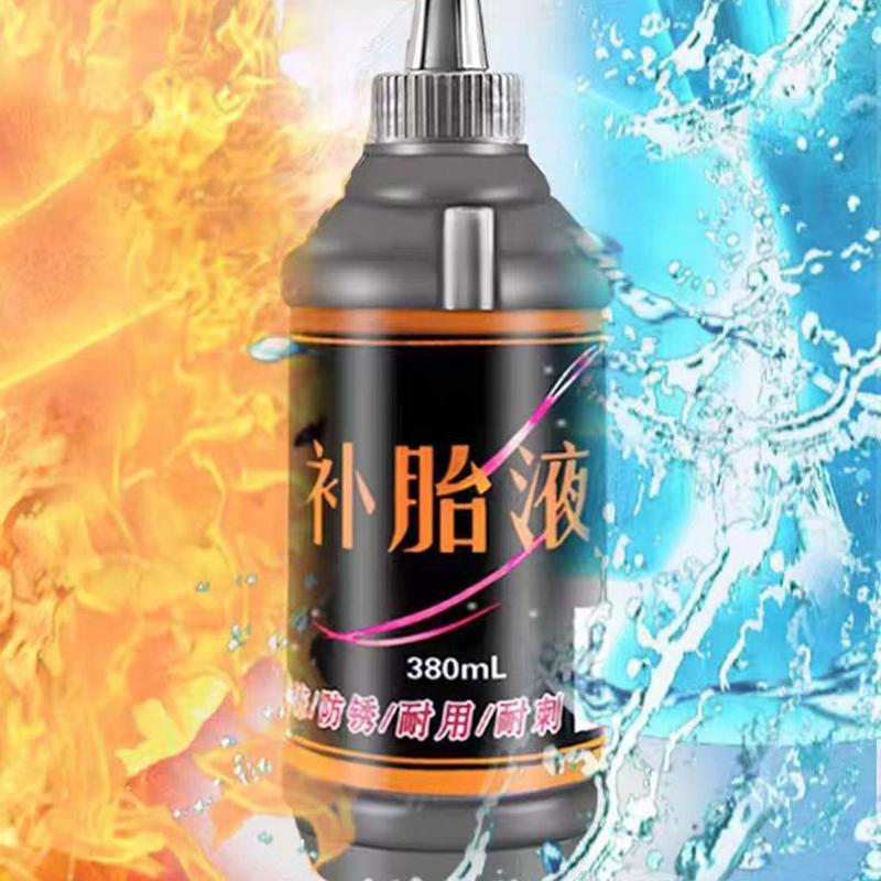 1 шт. 380 мл большой емкости комплект для ремонта автомобильных шин неразрушающий быстрый ремонт спущенных шин герметик для шин малых и средних колес