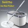 Hands-Free Spin Mop & Bucket Set with 2 Mop Heads