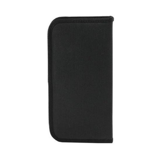 Сумка для кистей для макияжа, 15 отделений, водонепроницаемая ткань Оксфорд, складная портативная стоячая губная помада, карандаш для бровей, косметический держатель для кистей, сумка-органайзер