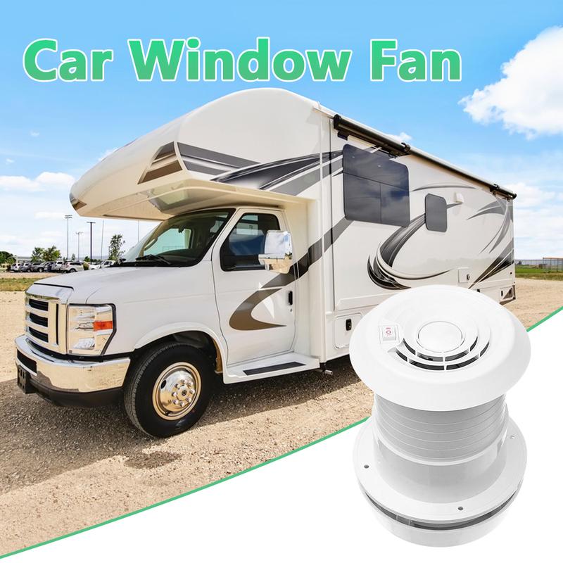 12V RV Strong Wind Mushroom Head Exhaust fan RV Caravan Car Motorhome Roof Vent Ventilation Cooling Exhaust Fan