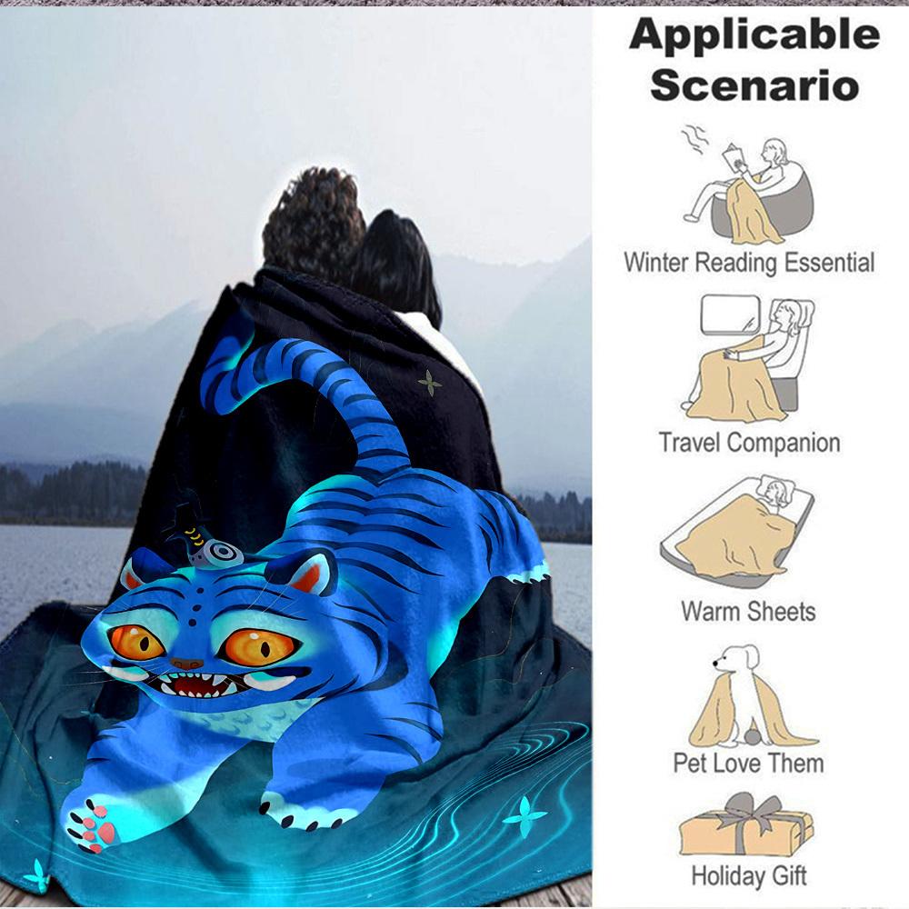 1 шт. Фланелевое одеяло K-Pop Охотники на демонов, Мягкое, приятное для кожи, с цифровой печатью, Различные размеры в наличии для семьи, друзей, на день рождения