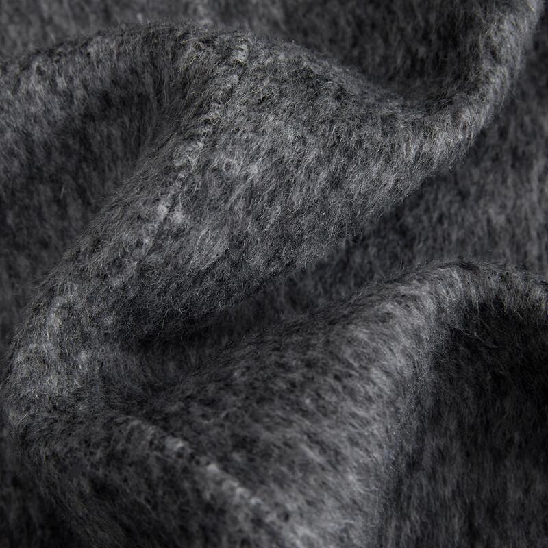 Women's Stand Collar Double-Faced Wool Coat