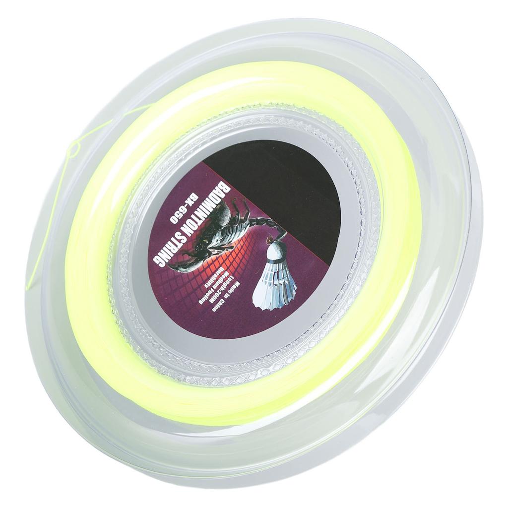 0.72mm 200m Badminton Racquet String Nylon Badminton Training Racket String Line BX 650 Fluorescent