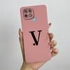 Чехол для Oppo A15 Чехол для телефона OPPO A15s CPH2179 CPH2185 Милые Заглавные Буквы Квадратный Ударопрочный Силиконовый Задний Чехол Oppo A15 A15S