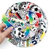 50Zhang Football Graffiti Stickers Personalized Cross-Border Cartoon SportsDIYLuggage Scooter Stickers
