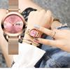 Женские часы, модные персонализированные простые часы, набор цифровых часов с ремнем и бабочкой