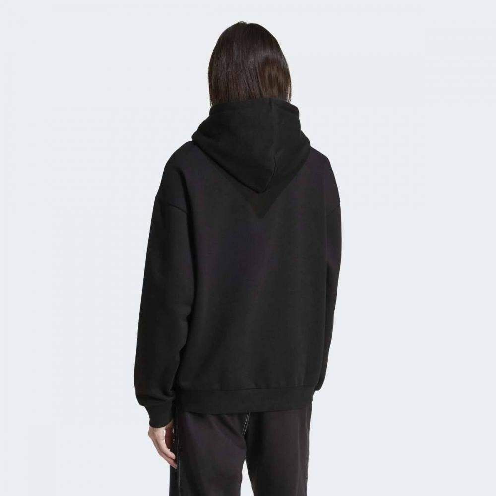 adidas Унисекс Свободная Толстовка Черная Jc6251