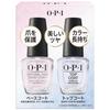 OPI Верхнее покрытие Базовое покрытие Натуральный 15 мл Каждое для ногтей NTJP02 и Набор из 2 предметов Блеск, Стойкий цвет, (Для лака) [Подарок/Предложение]