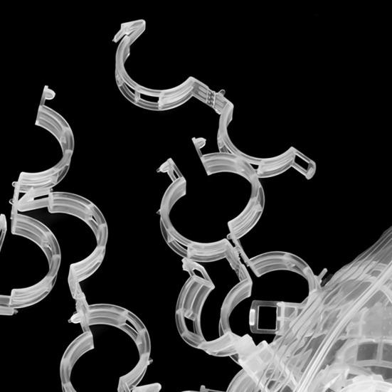 100/200/300 шт. зажимы для поддержки растений, пластиковые белые, зеленые, садовые зажимы для растений, фиксатор для баклажанов, зажимы для томатов, зажимы для виноградной лозы, простой в использовании инструмент