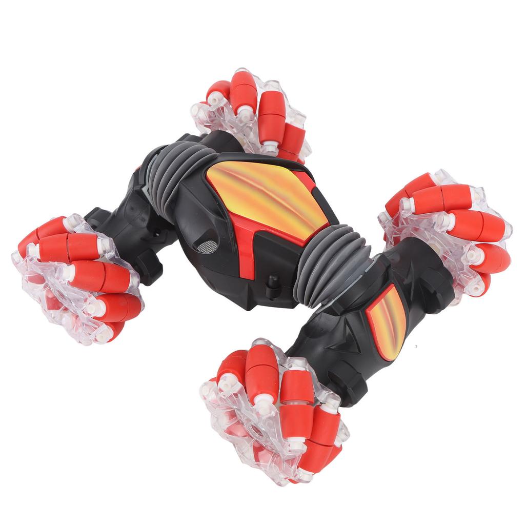 RC Stunt Car 4WD 2.4G Gesture Sensor Toy Double Sided Rotating Car with Watch Remote Control for