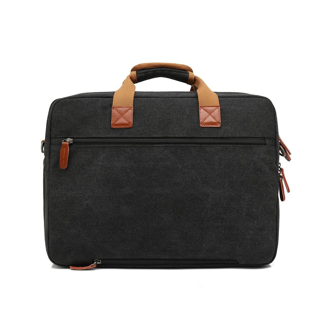 Мужская сумка Cool Bell Canvas Bag Многофункциональная сумка через плечо и сумка-мессенджер 17,3-дюймовая сумка для ноутбука Большая вместительная повседневная дорожная сумка CB-5002