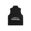 Li Ning Wade Series Solid Color Stand Collar Goose Down Vest Men Vests Black AMRT059-1