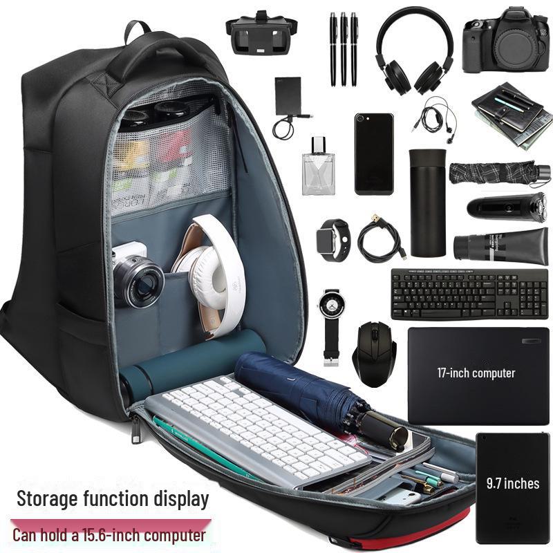 Водонепроницаемый мужской рюкзак Ouge большой вместимости для путешествий и бизнеса