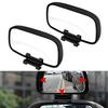 2XУниверсальные автомобильные аксессуары Автомобильное зеркало Дополнительное зеркало заднего вида Широкоугольные боковые зеркала заднего вида Регулируемая слепая зона заднего вида °