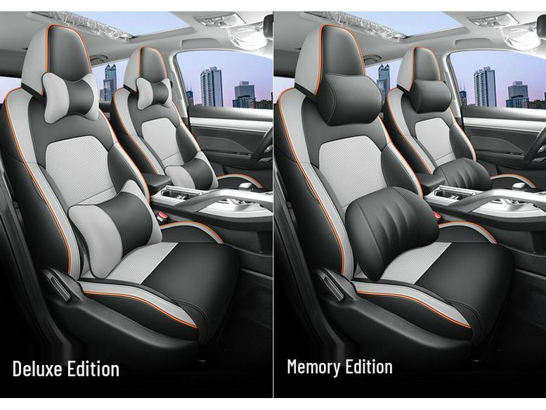 Universal Full Leather Car Seat Cushion for Bin Yue - Four Seasons, Five-Seater