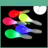 Led Light Maracas Up Neon Sensory Toy Plastic Flashing Concert Props Atmosphere