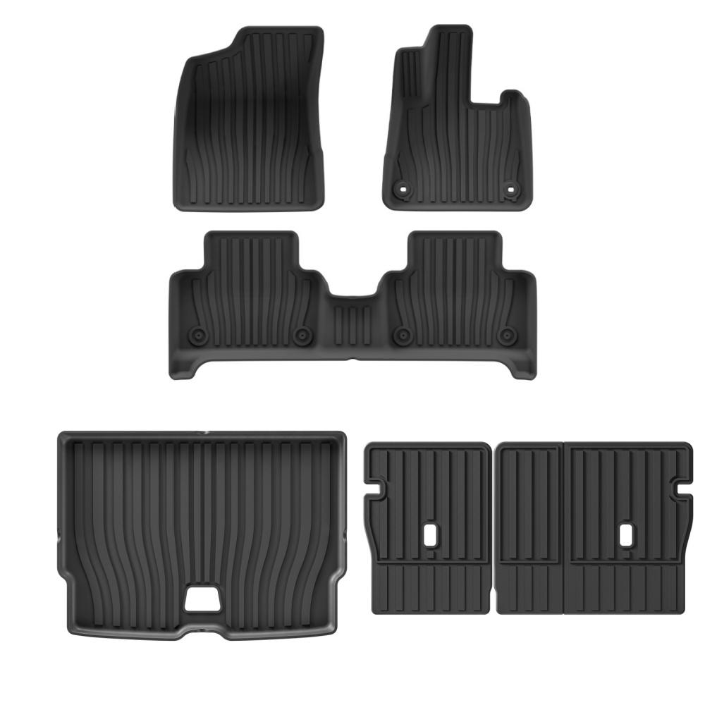 Smabee Right Drive for Volvo EX30 EV RHD 2025 2024 Car Floor Mats Cargo Liner Trunk Pad TPE 3D Foot Mat Waterproof Accessories