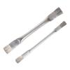 Double Tip Steel Wire Brushes 8mm 15mm Gaps Scrapers Brushes For Stubborn Debris In Bathroom Flooring Crevices