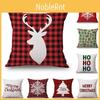Classic Merry Christmas Xmas Gift Designed Throw Pillow Case Cover Cushion 18 X 18 Inch Ideal For Holiday Cheer And Comfort