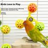 Hanging Bird Rotating Windmill Interactive Bird Cage Toy for Chewing  Bird Cage Use