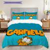 Garfield'S Adventures Whiskerwonderful Journey Bedding 1 Duvet Cover 2 Pillowcase Without Core Soft And Comfortable Bedding Set