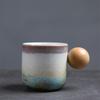 Retro Home Silent Wind Ceramic Cup High Value Afternoon Tea Coarse Pottery Coffee Cup Supply Cup