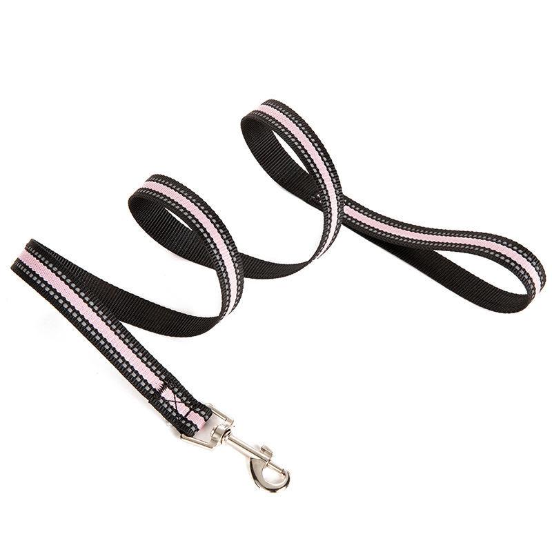 Nylon reflective leash multi-colored dog training rope outdoor walking dog leash pet leash
