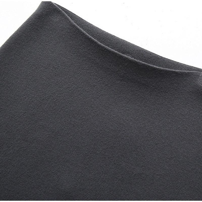 Модные трикотажные юбки для женщин, элегантные топы с V-образным вырезом и рукавами-фонариками, комплект мини-юбок для уличной леди