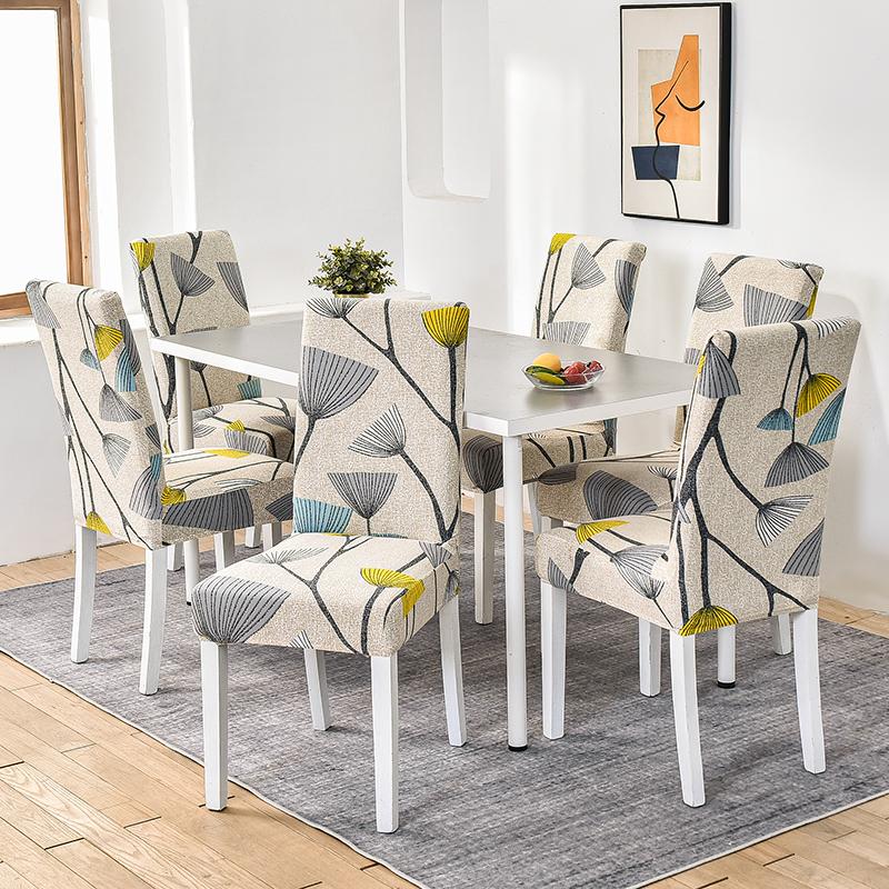 Чехол на стул для столовой, эластичный чехол на стул для столовой, чехол на сиденье Parsons, эластичный чехол на стул для столовой, кухни, 1/2/4/6 шт.