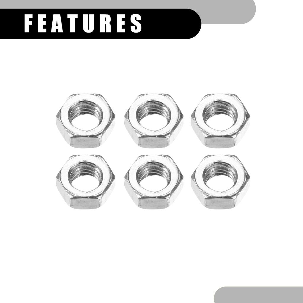 Набор из 6 универсальных отражателей Partuto 55x8 мм - Круглые оранжевые отражатели безопасности для мотоциклов для