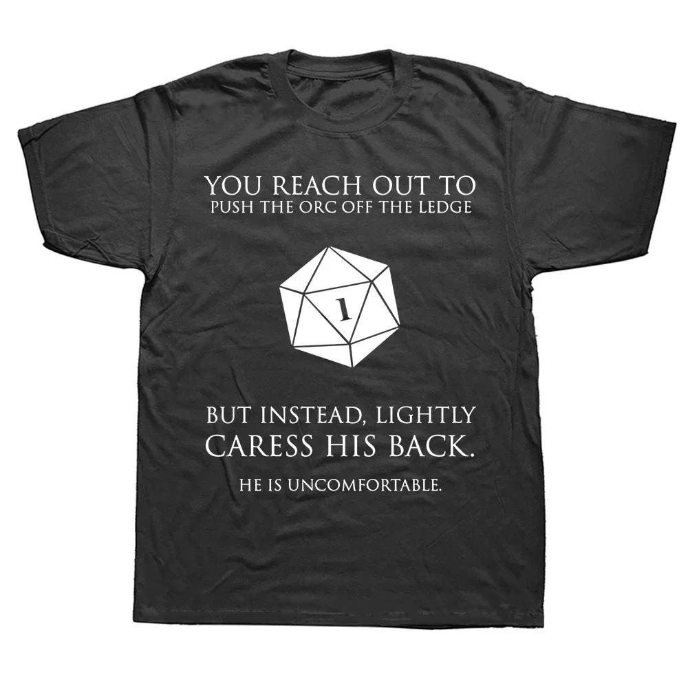 Summer Unisexs Fun DungeonsDragons Inspired Tshirt HouseHuUnisexs RPG Parody Game Player Top with Dragon and Wizard Battle Design