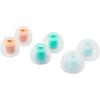 Linsoul DUNU Candy Силиконовые насадки для наушников S/M/L (3 пары) Диаметр отверстия 4,6 мм / Однофланцевый для диаметра сопла наушника от 4,6 мм до 5,5 мм (S / M / L)