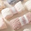 Warm Coral Fleece Socks Soft Winter Socks New Lengthened Stockings for The Calves  Women