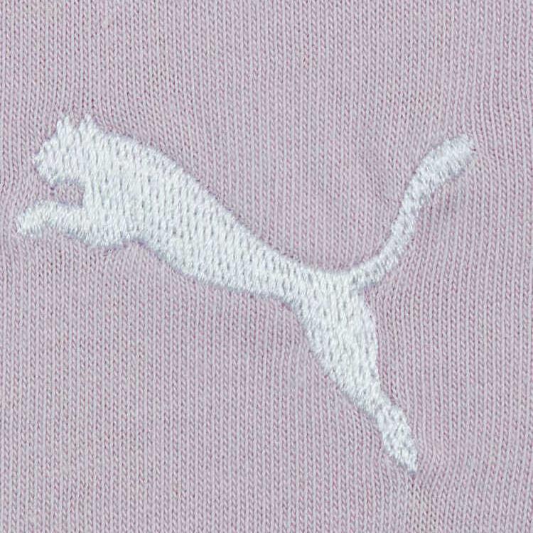 Puma Her Comfortable Versatile Pullover Short Sleeve T-Shirt Women Tops Purple 682155-60