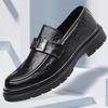 Мужская кожаная обувь Мужские мокасины Официальная обувь Дышащая Нескользящая Легкая Удобная Прочный Мужская повседневная обувь Мокасины