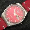 JAPAN VINTAGE SEIKO 5 AUTOMATIC 6309A MENS RED COLOR DIAL WATCH a701438-5 R206b-a701438