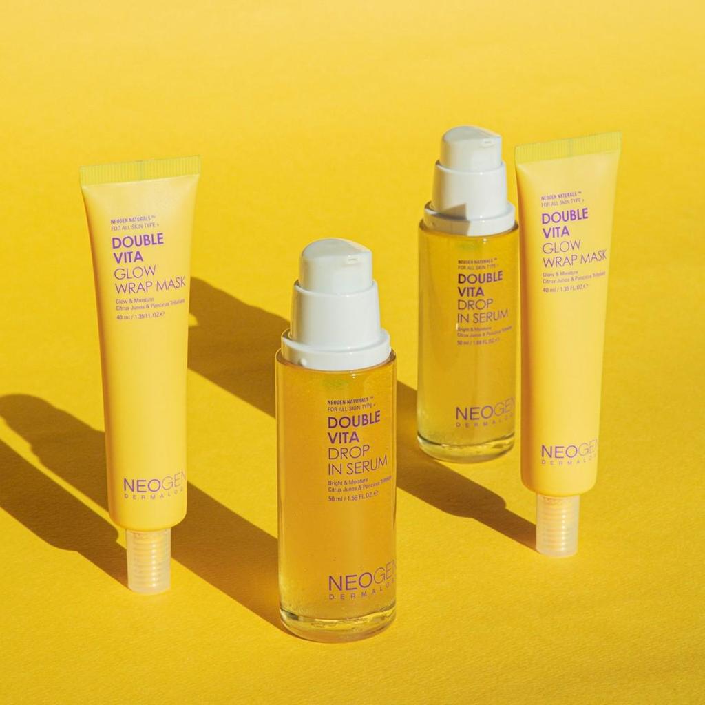 [Neogen Dermalogy] Double Vita Drop in Serum Skin Bright Kit 50 мл + 40 мл