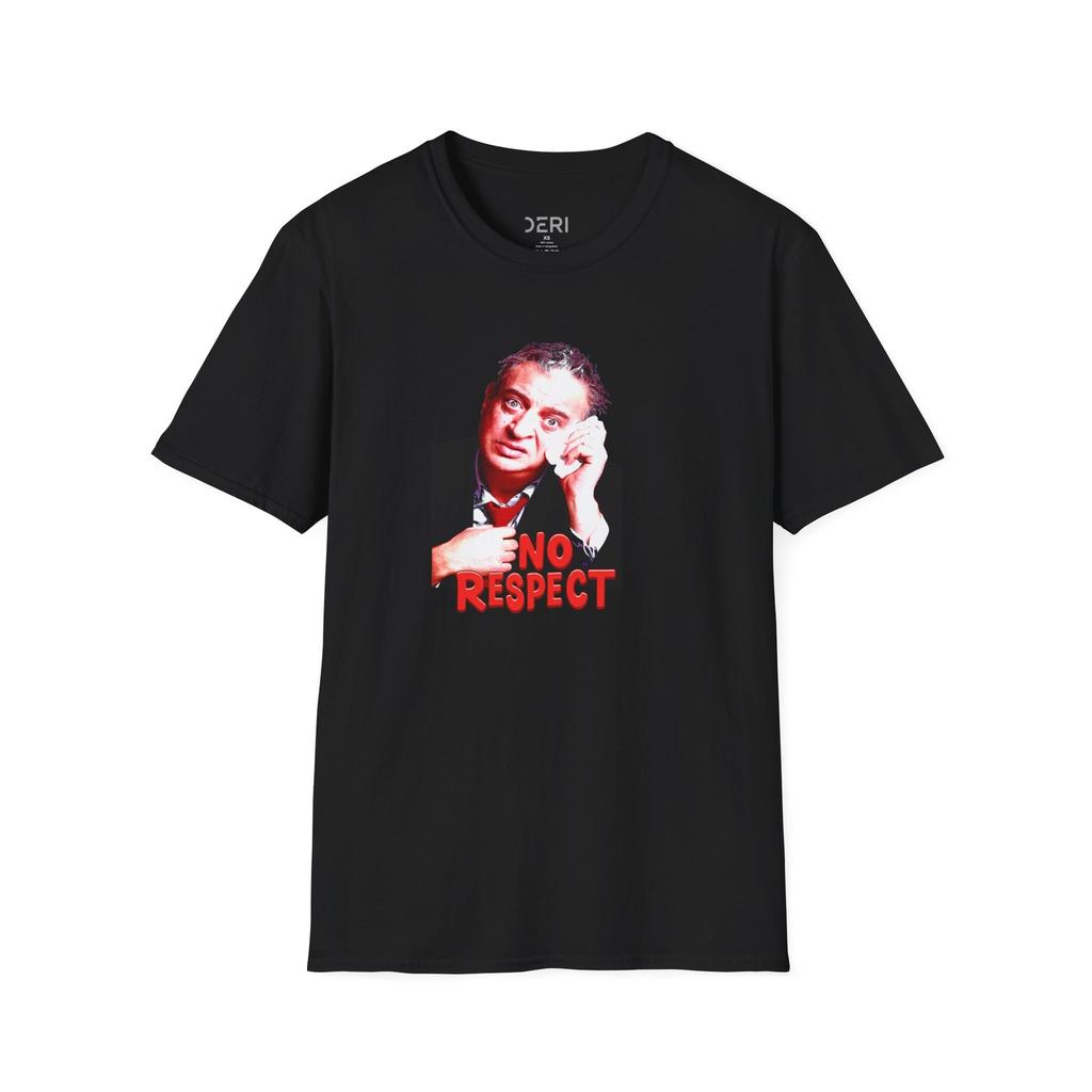 Funny Rodney Dangerfield No Respect Unisex Softstyle T-Shirt Comedian Tee